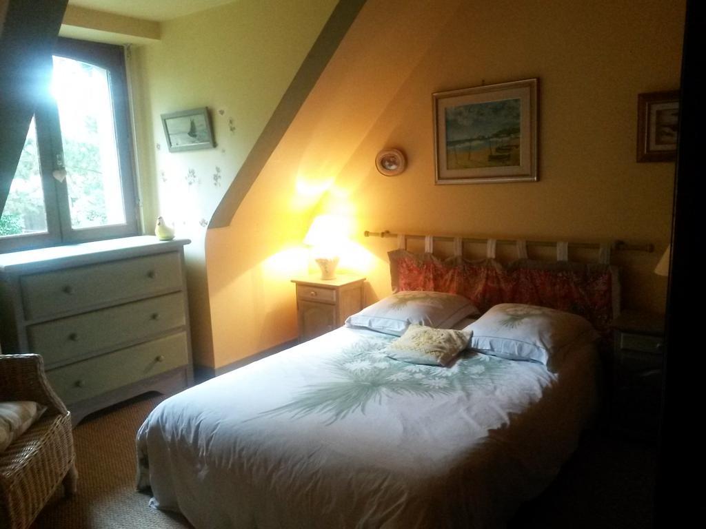 Chambres D'Hotes Les Mimosas Sables-dʼOr-les-Pins Oda fotoğraf